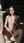 Brunette fingers herself on patio