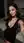 Slim brunette bodycon dress kitchen