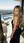 Curvy blonde balcony backless dress