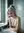 Nude blonde bent over bathroom sink