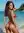 Young Latina beach selfie