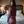 Alina in sequined evening wear