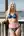 Slim blonde in blue lace on deck