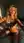 Nude blonde selfie on mattress
