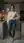 Redhead in kitchen fully clothed
