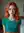 Redhead bedroom close-up portrait