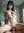 Naked cowgirl on bright bed