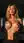 Blonde topless in hotel bathroom