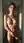 Nude hallway mirror reflection