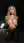 Kneeling nude blonde eye-level shot