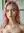 Pink hair topless hotel close-up