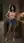 Asian in pink crop top kitchen