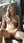 Blonde blue eyes nude balcony spread