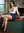 Curvy brunette unbuttoned at desk