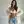 Empire State Night: Beige Sequined Crop Top Pose