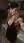 Curvy blonde kitchen cleavage selfie