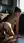 Kitchen floor dildo on all fours