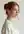 Reese cream linen calm side profile portrait