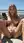 Nude curvy blonde balcony spread