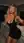 Curvy blonde cleavage kitchen selfie