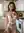 Curvy Latina in white lace kitchen