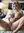 Platinum blonde nude in bedroom