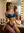 Sheer blue lingerie bathroom mirror