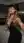Blonde wavy hair selfie in kitchen