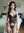 Young Asian in sheer black lace