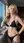 Blonde in tiny bikini kitchen