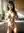 Raven hair nude in kitchen