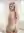 Nude over-shoulder glance in living room