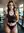 Athletic Latina in gym crop top