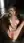 Young adult blonde spreads in bath