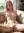 Pink hair nude on couch