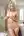 Nude blonde bathroom mirror squeeze