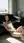 College asian nude on living room sofa