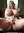 Busty blonde spreads on table