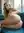 Blonde spreads ass on blue couch