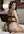 Curvy Latina lace lingerie over shoulder