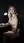 Curvy blonde nude at desk