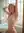 Young adult pink hair nude stretch