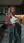 Curvy blonde kitchen crop top pose