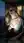 Blonde cleavage balcony night selfie