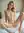 College blonde spreads on bed