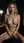 Blonde green eyes fingering on stool