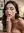 Brunette on knees cum on lips