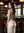Backless dress bar lean from behind