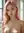 Pink hair topless hotel room close-up