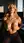 Blonde office chair topless squeeze